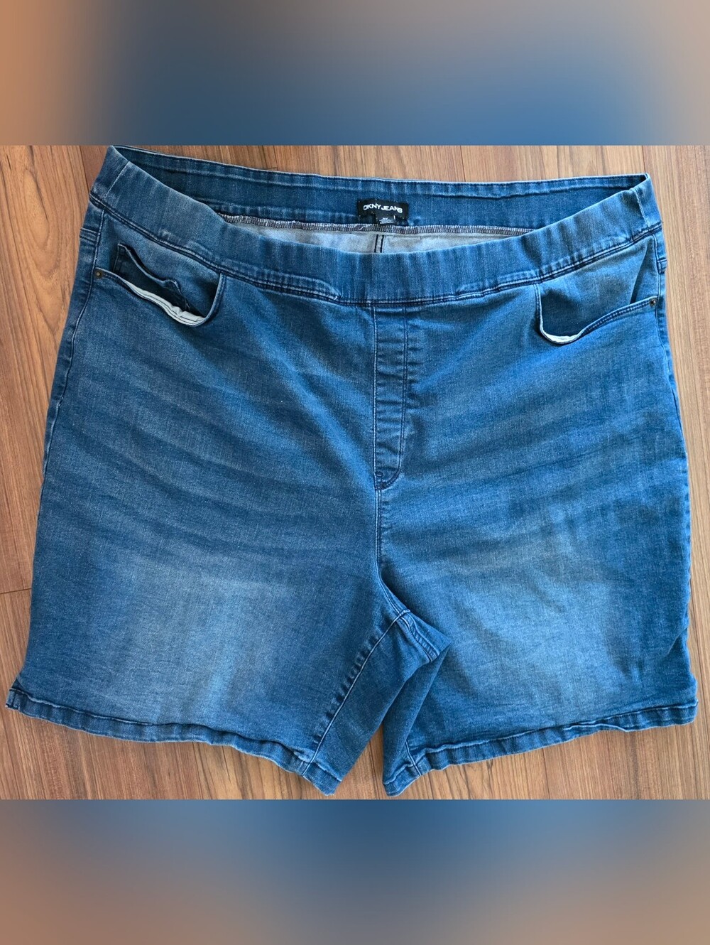 DKNY Blue Denim Jean Shorts